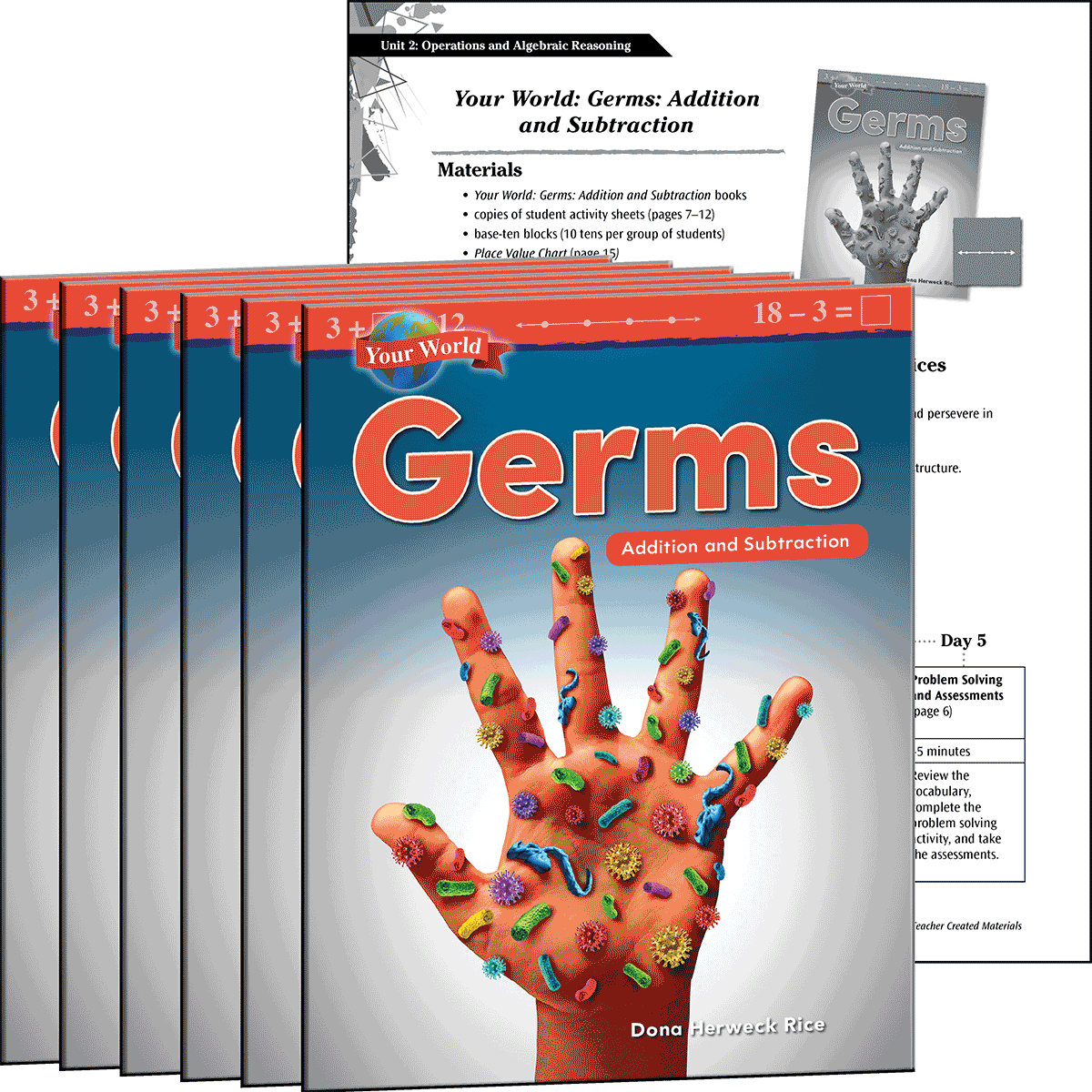 Your World: Germs: Addition and Subtraction 6-Pack