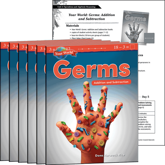 Your World: Germs: Addition and Subtraction 6-Pack