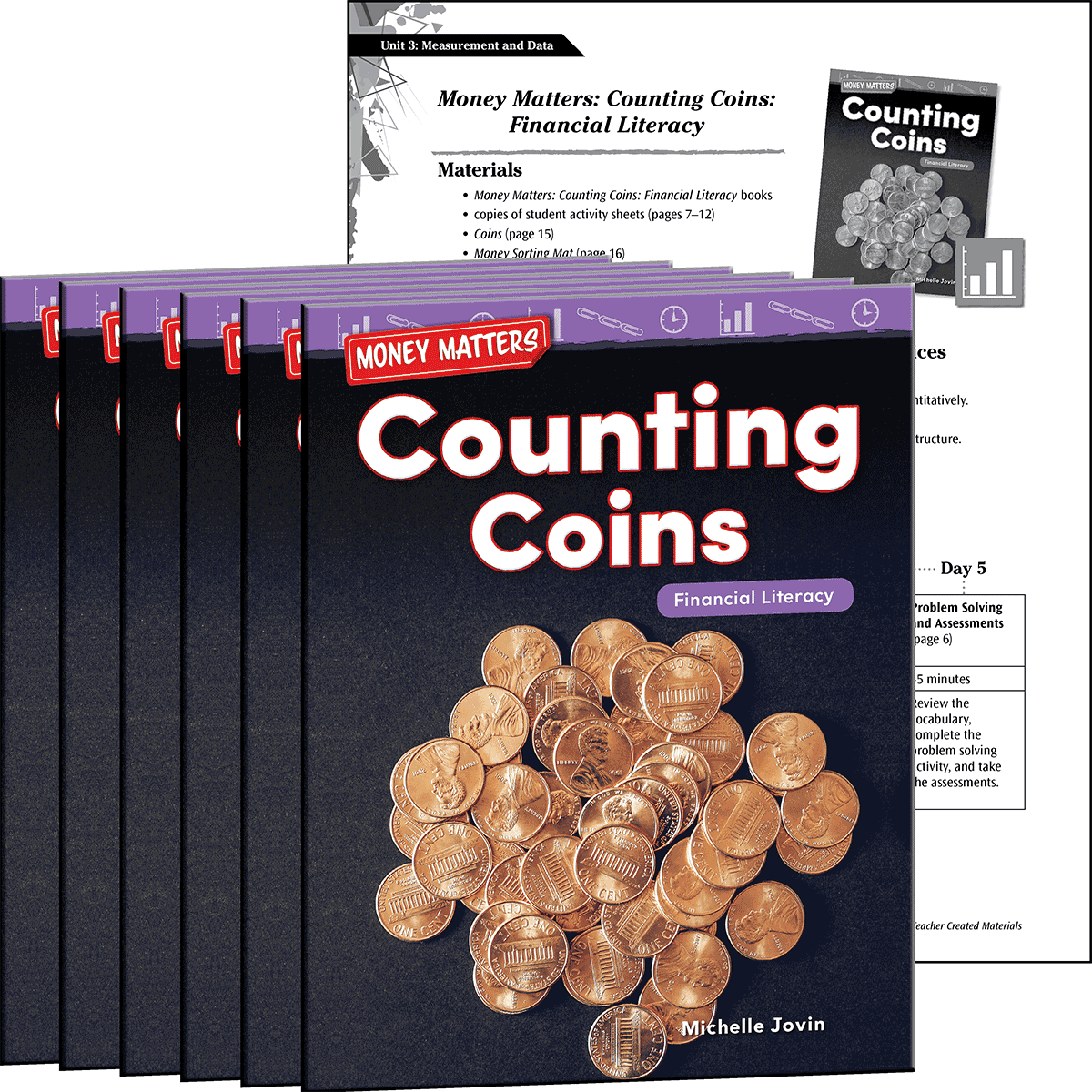 Money Matters: Counting Coins: Financial Literacy 6-Pack