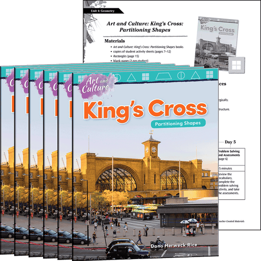 Art and Culture: King's Cross: Partitioning Shapes 6-Pack