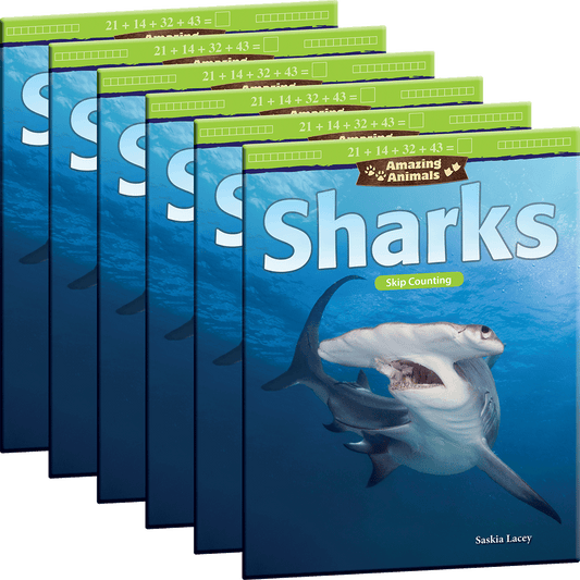 Amazing Animals: Sharks: Skip Counting 6-Pack