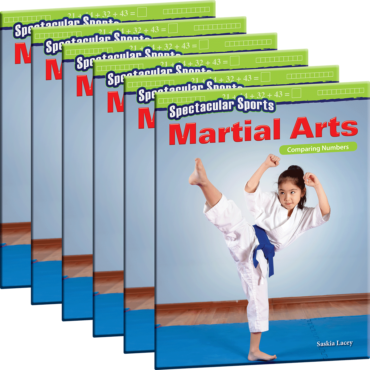 Spectacular Sports: Martial Arts: Comparing Numbers 6-Pack