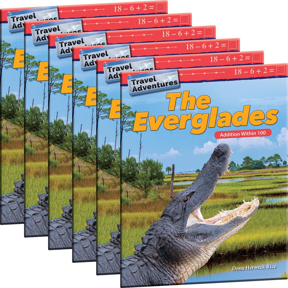 Travel Adventures: The Everglades: Addition Within 100 6-Pack