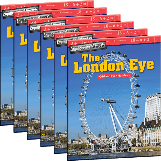 Engineering Marvels: The London Eye: Odd and Even Numbers 6-Pack