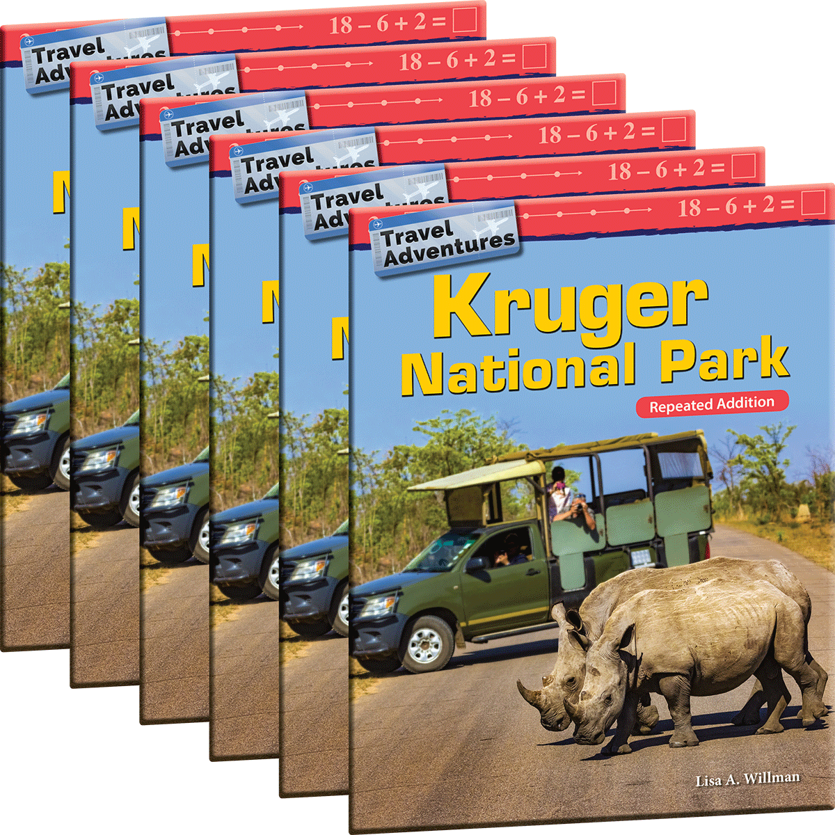 Travel Adventures: Kruger National Park: Repeated Addition 6-Pack