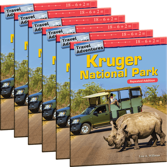 Travel Adventures: Kruger National Park: Repeated Addition 6-Pack