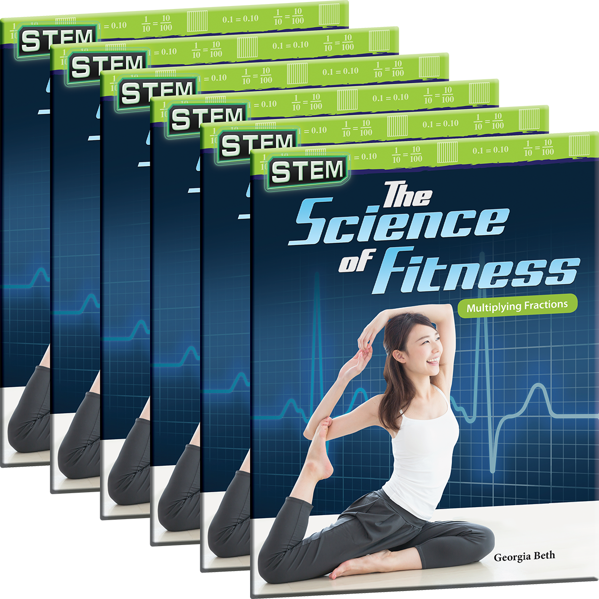 STEM: The Science of Fitness: Multiplying Fractions 6-Pack