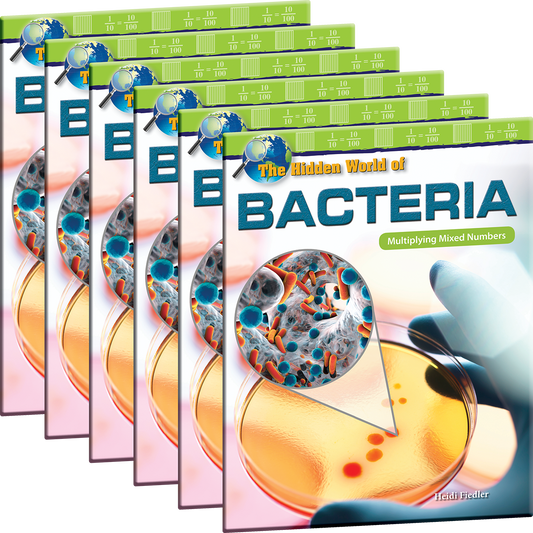 The Hidden World of Bacteria: Multiplying Mixed Numbers 6-Pack