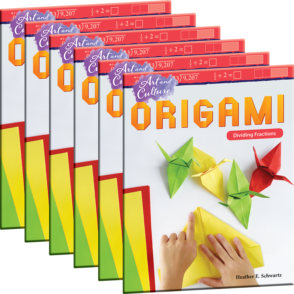 Art and Culture: Origami: Dividing Fractions 6-Pack