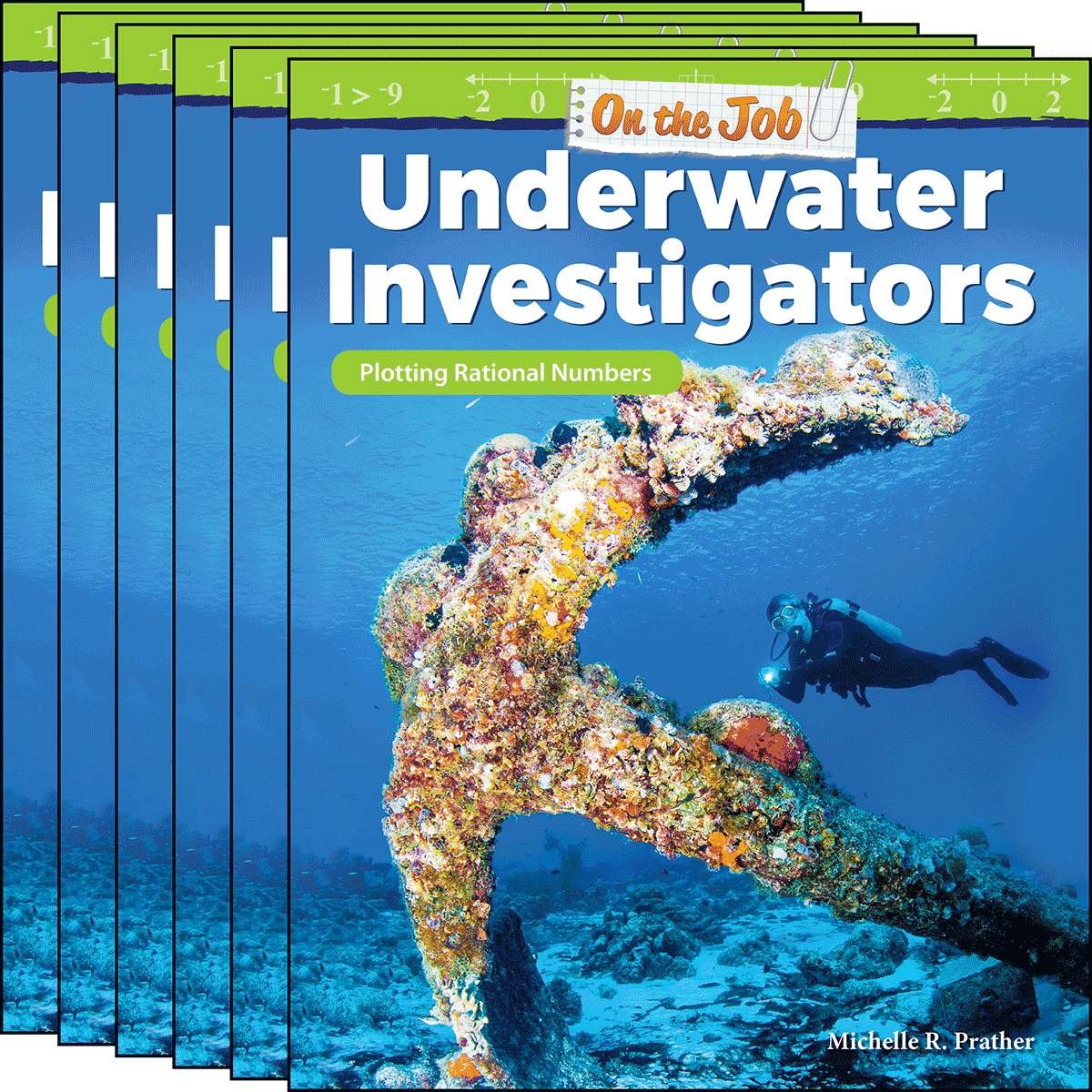 On the Job: Underwater Investigators: Plotting Rational Numbers 6-Pack