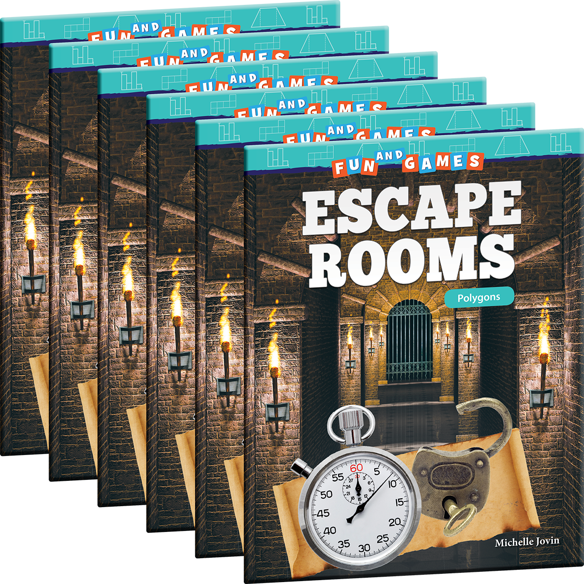 Fun and Games: Escape Rooms: Polygons 6-Pack