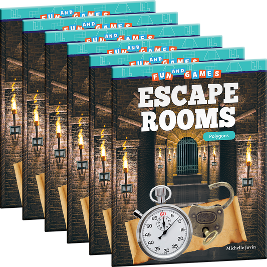 Fun and Games: Escape Rooms: Polygons 6-Pack