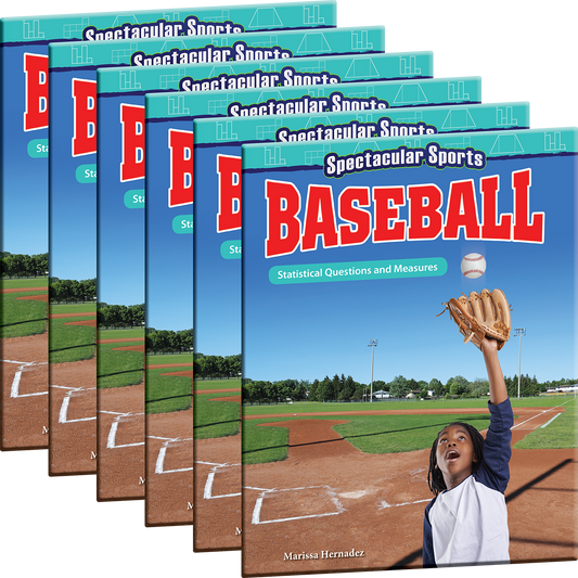 Spectacular Sports: Baseball: Statistical Questions and Measures 6-Pack