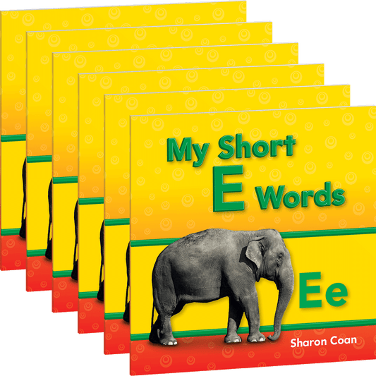 My Short E Words Guided Reading 6-Pack