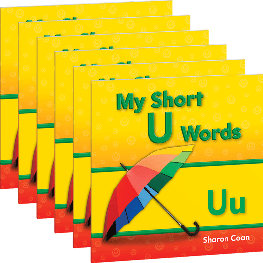 My Short U Words Guided Reading 6-Pack