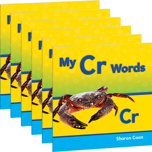 My Cr Words Guided Reading 6-Pack