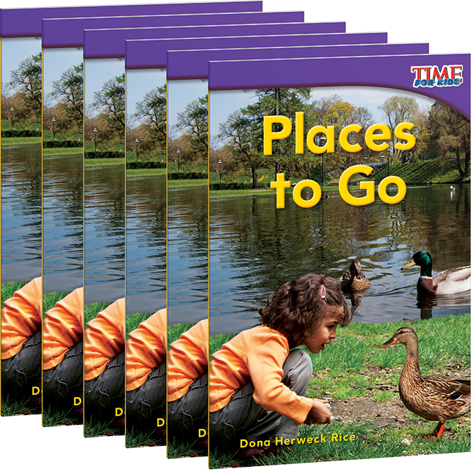 Places to Go Guided Reading 6-Pack