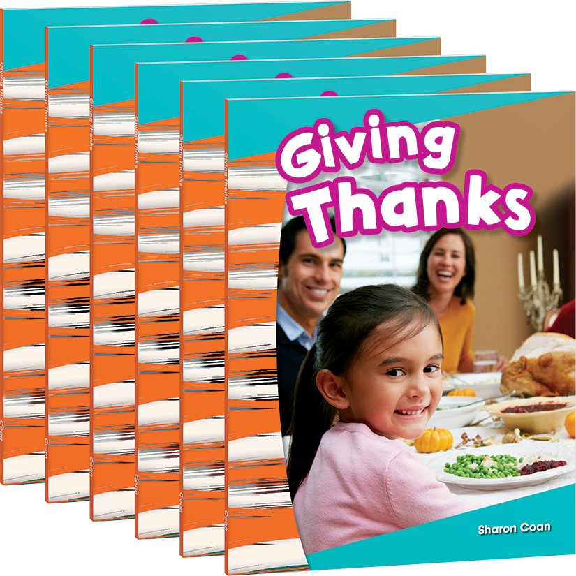 Giving Thanks Guided Reading 6-Pack