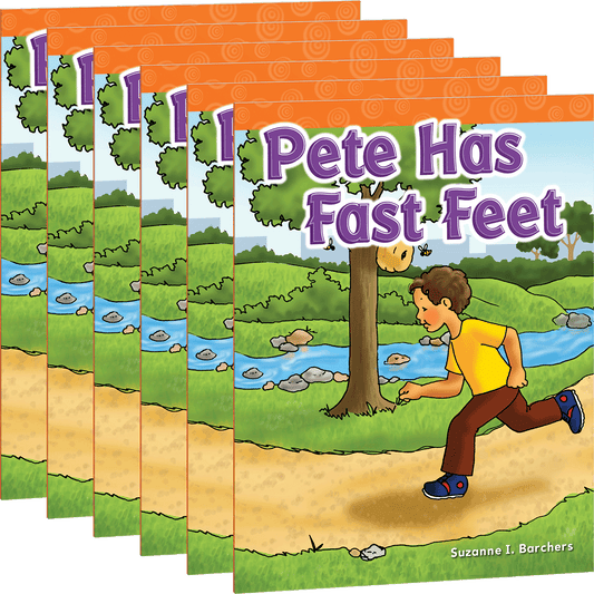 Pete Has Fast Feet Guided Reading 6-Pack