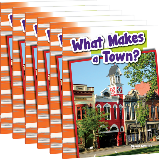 What Makes a Town? Guided Reading 6-Pack