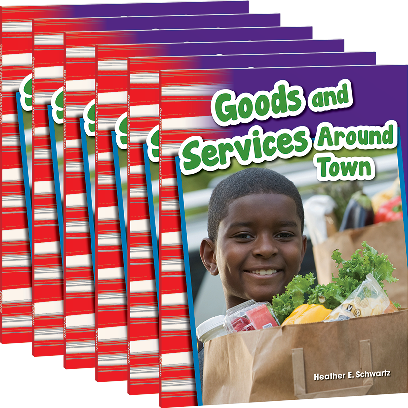 Goods and Services Around Town Guided Reading 6-Pack