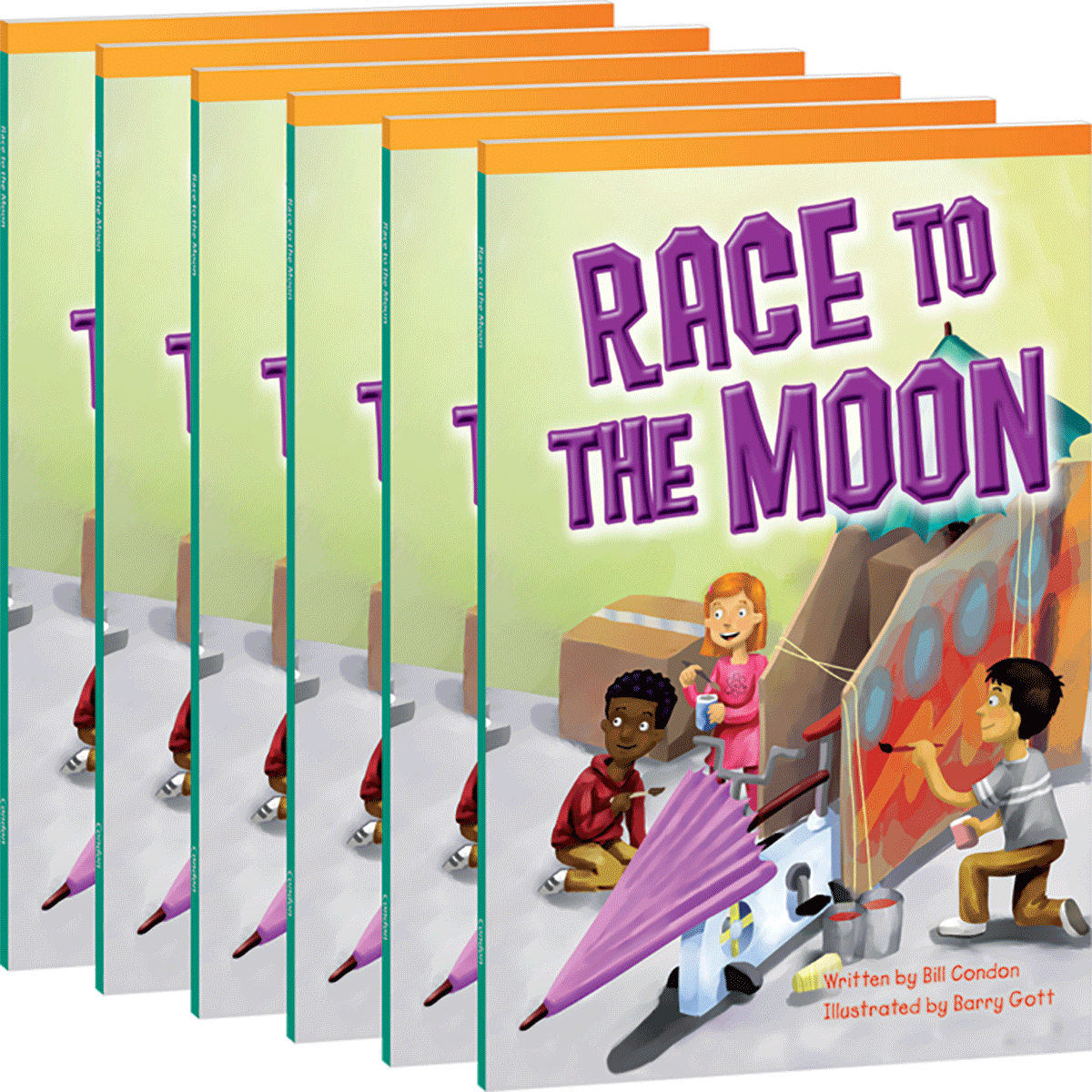 Race to the Moon Guided Reading 6-Pack