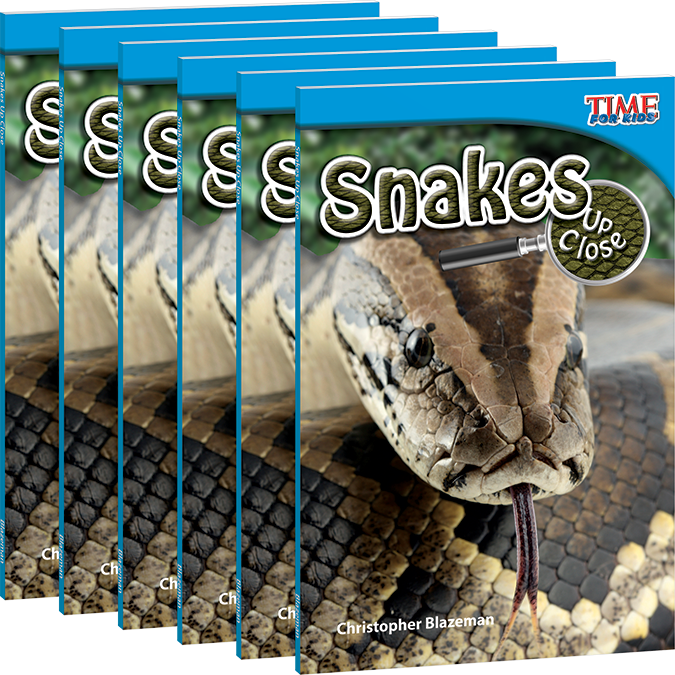 Snakes Up Close Guided Reading 6-Pack