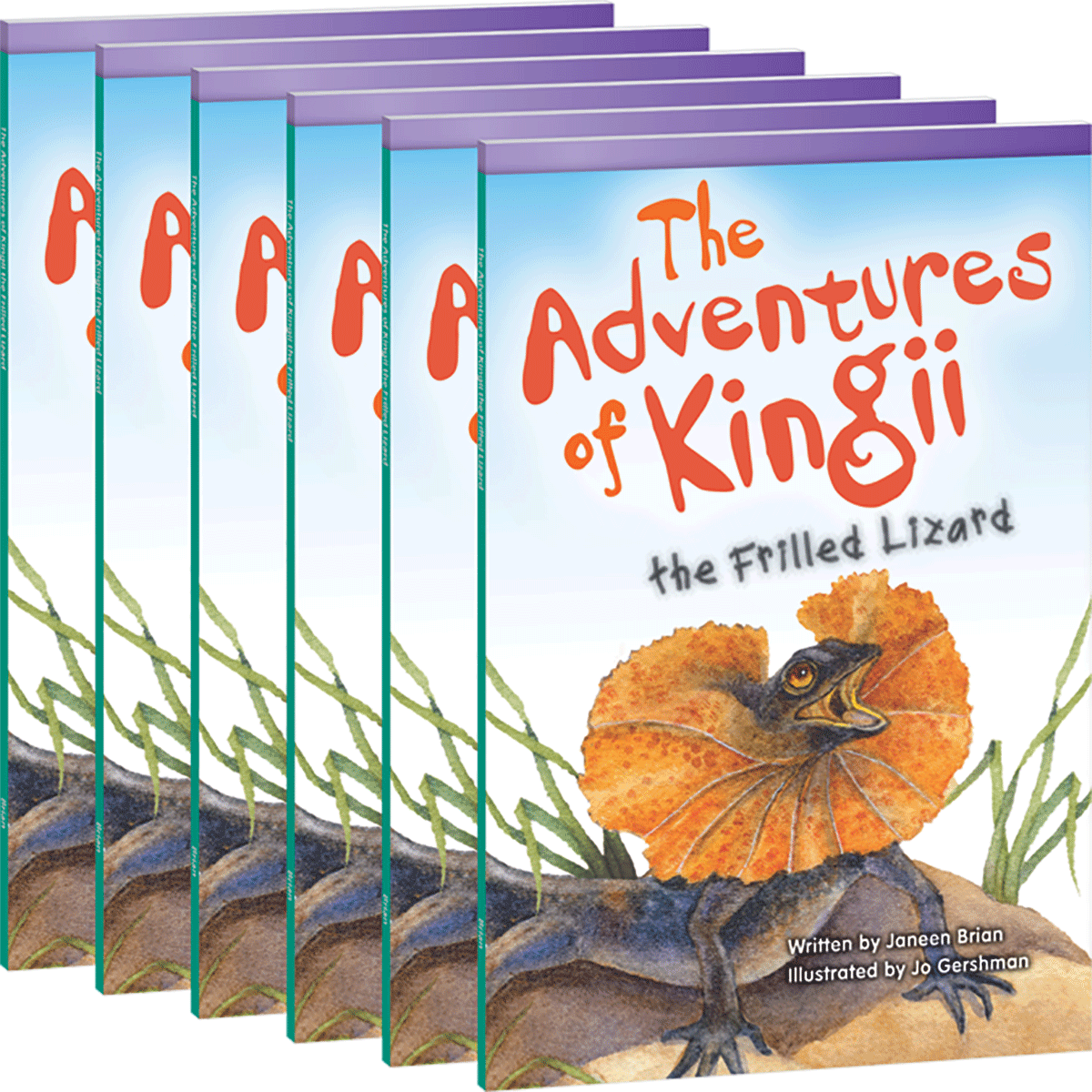 Adventures of Kingii the Frilled Lizard Guided Reading 6-Pack