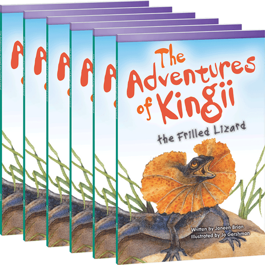 Adventures of Kingii the Frilled Lizard Guided Reading 6-Pack