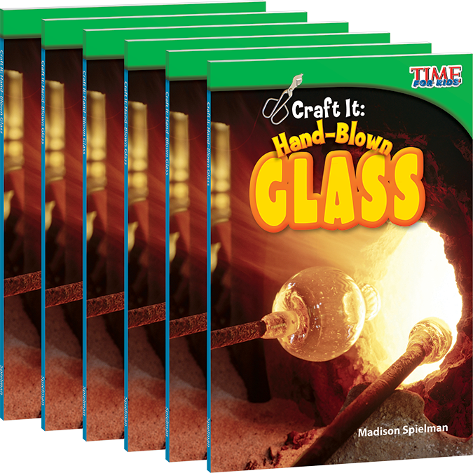 Craft It: Hand-Blown Glass Guided Reading 6-Pack