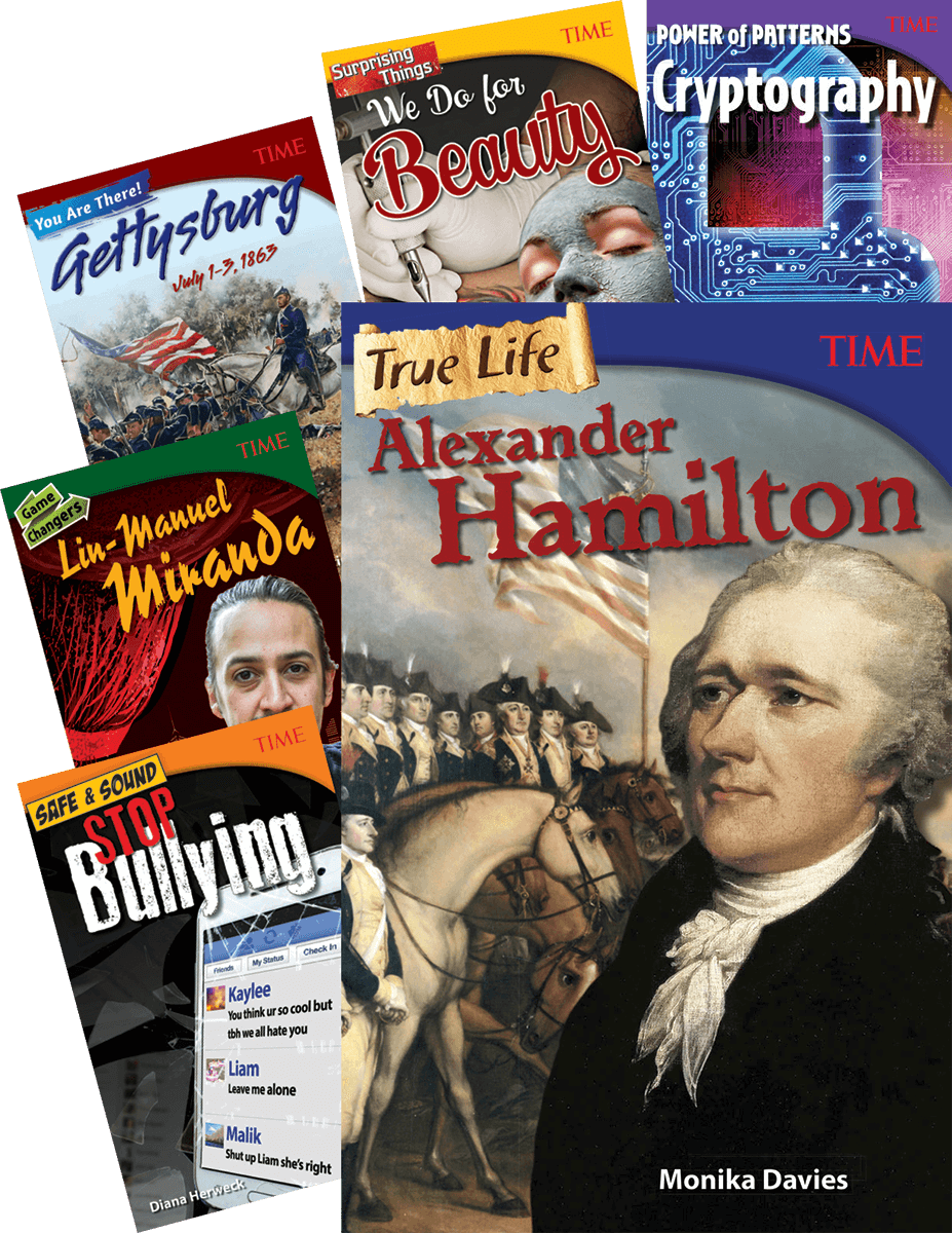 TIME Informational Text Grade 8 Set 1, 6-Book Set
