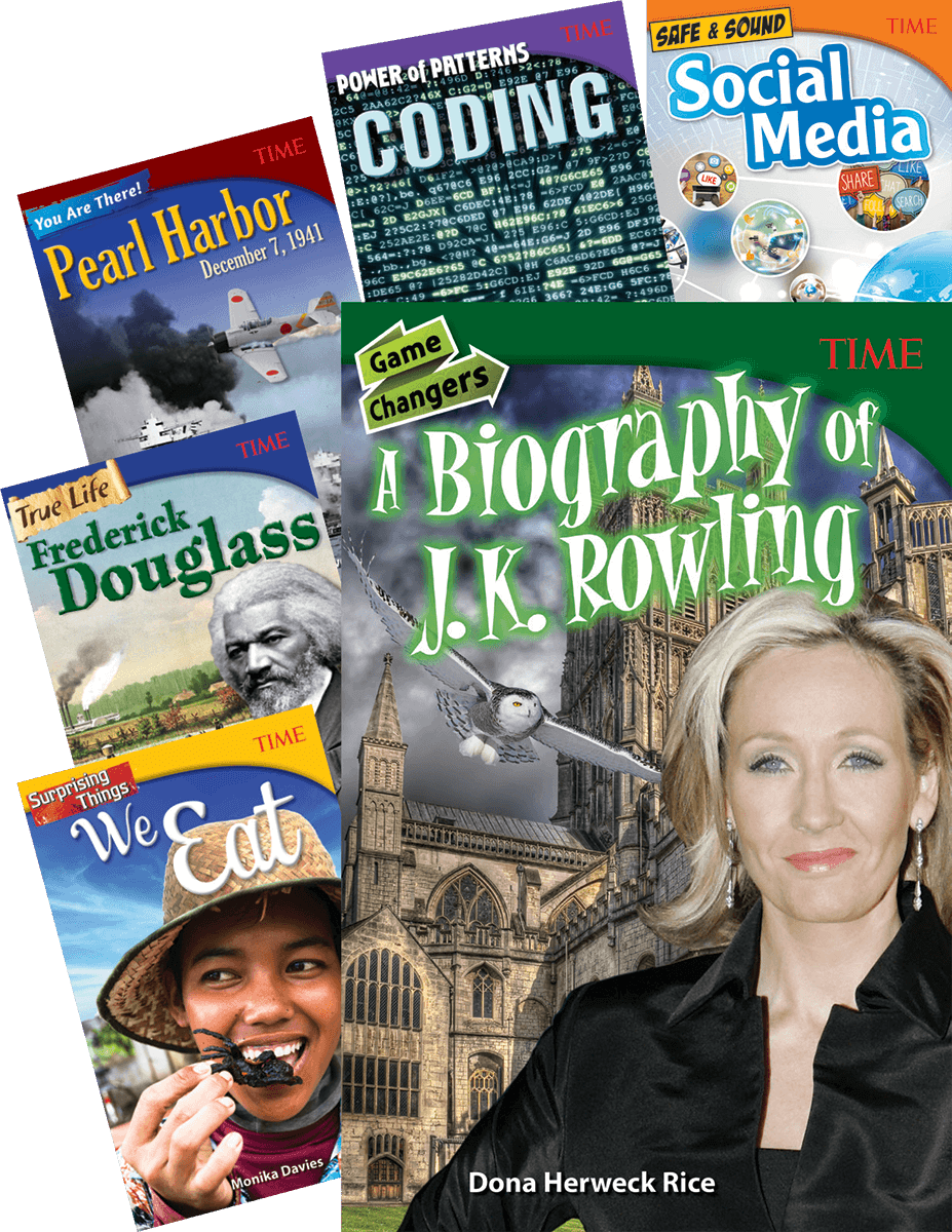 TIME Informational Text Grade 8 Set 2, 6-Book Set