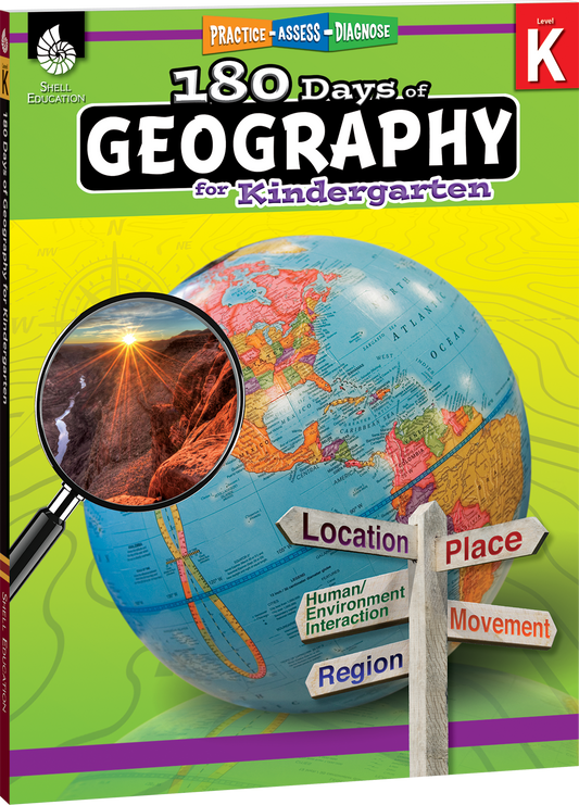 180 Days®: Geography for Kindergarten ebook