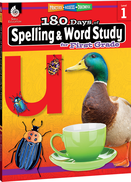 180 Days™: Spelling and Word Study for First Grade