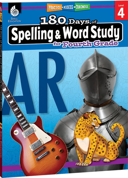 180 Days™: Spelling and Word Study for Fourth Grade