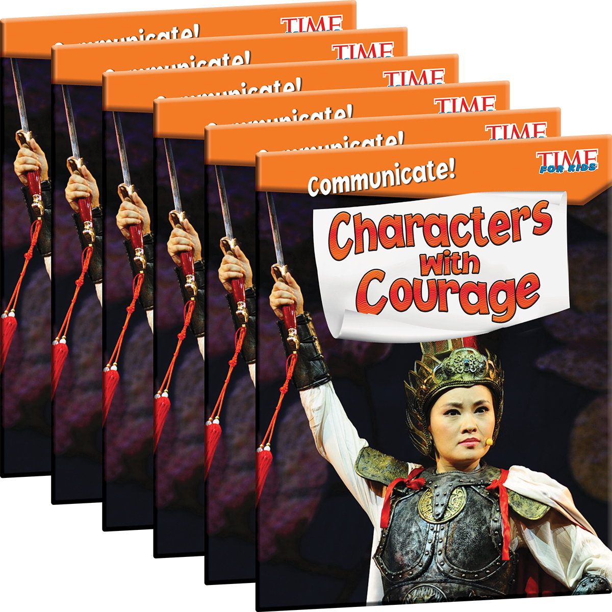 Communicate! Characters with Courage 6-Pack