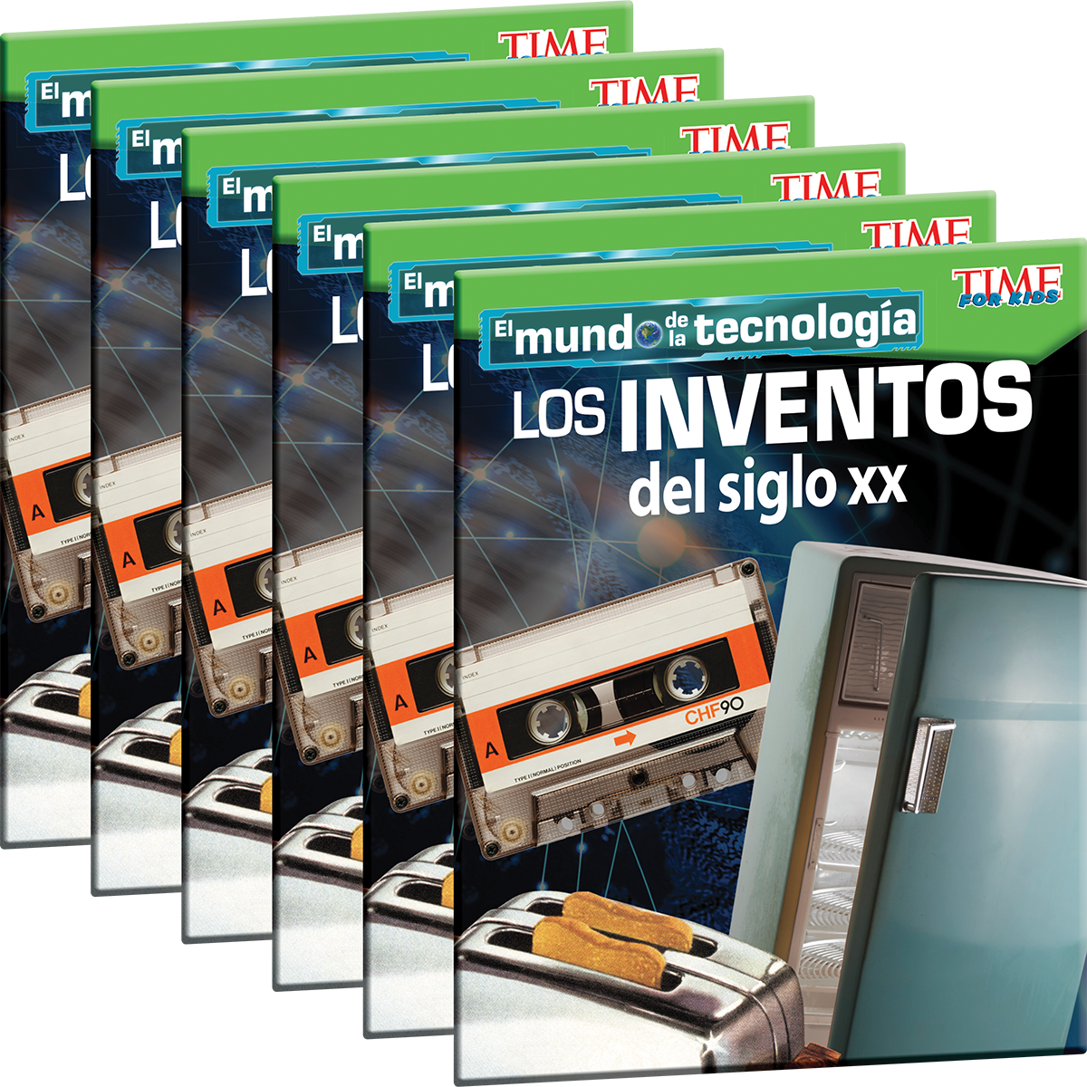 El mundo de la tecnología: Los inventos del siglo XX 6-Pack