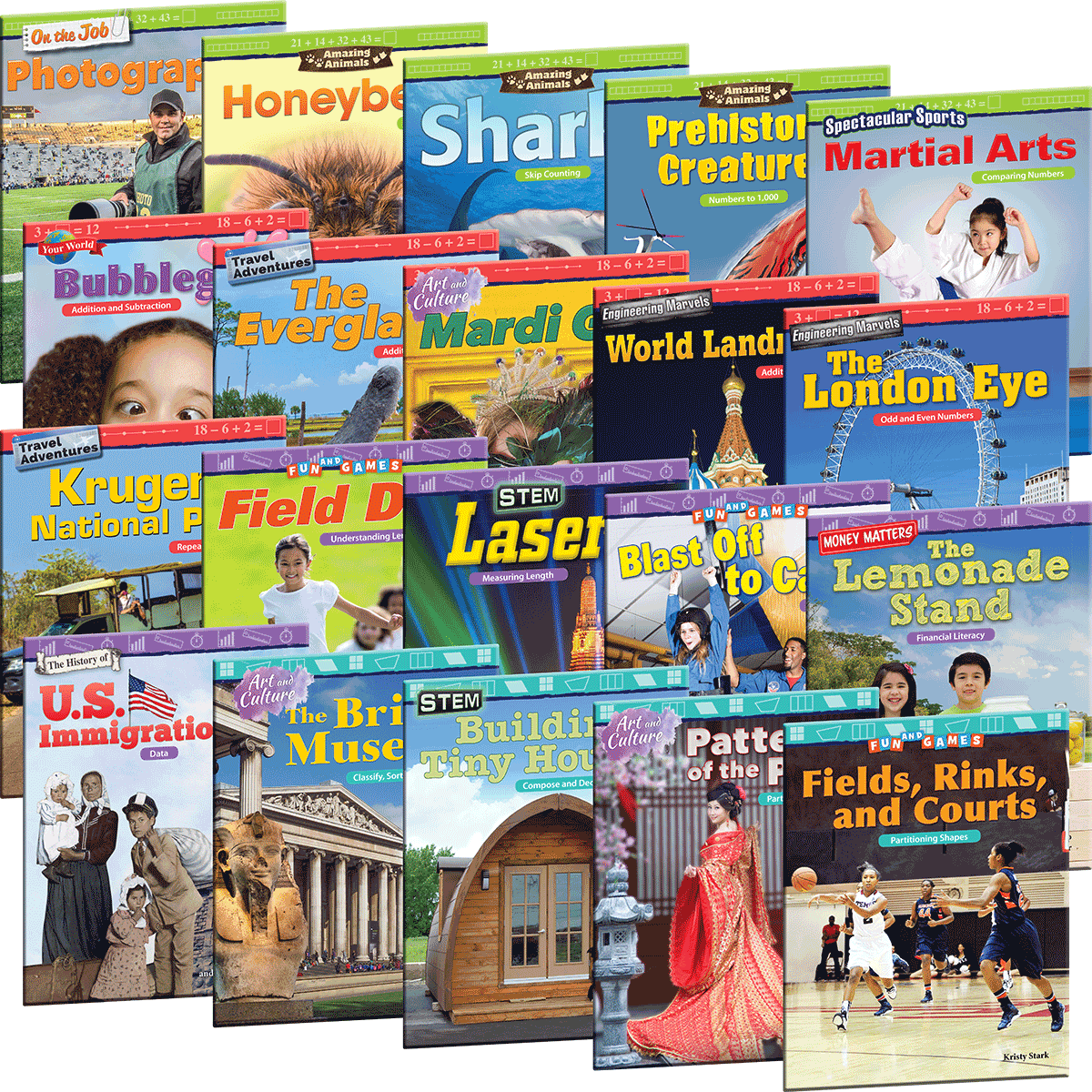 Mathematics Readers 2nd Edition: Grade 2 Add-on Pack (Spanish Version)