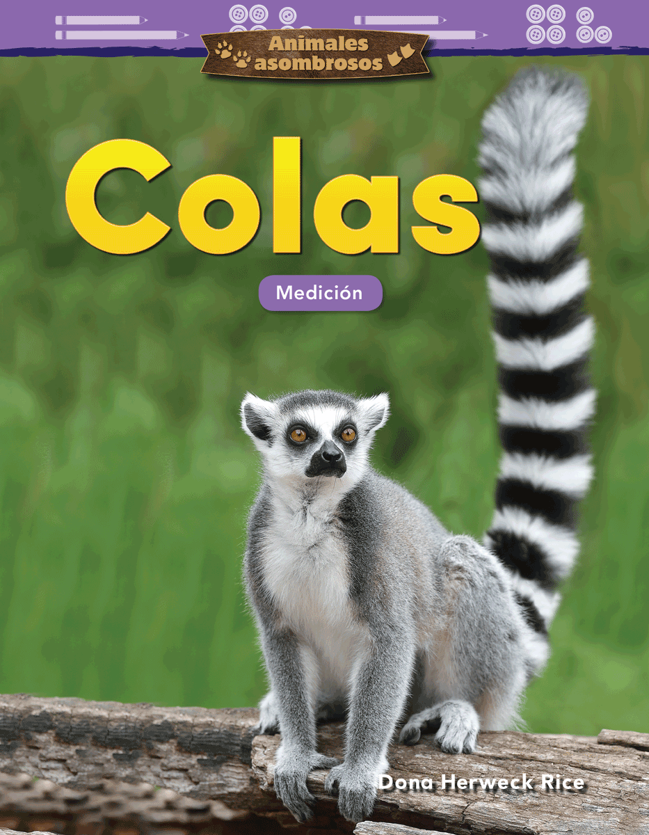 Animales asombrosos: Colas: Medición ebook