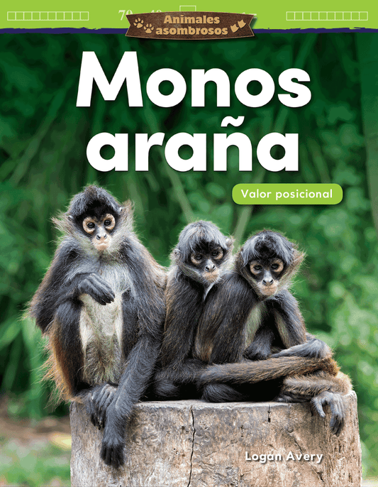 Animales asombrosos: Monos araña: Valor posicional