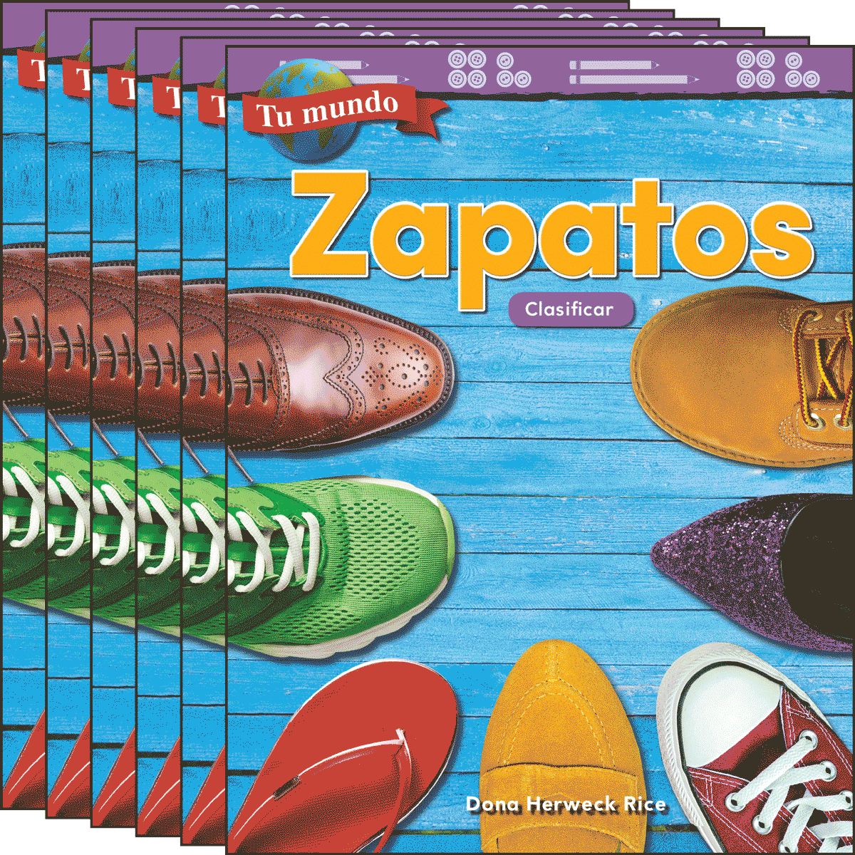Tu mundo: Zapatos: Clasificar 6-Pack