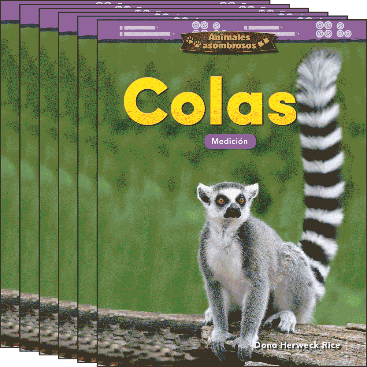 Animales asombrosos: Colas: Medición 6-Pack