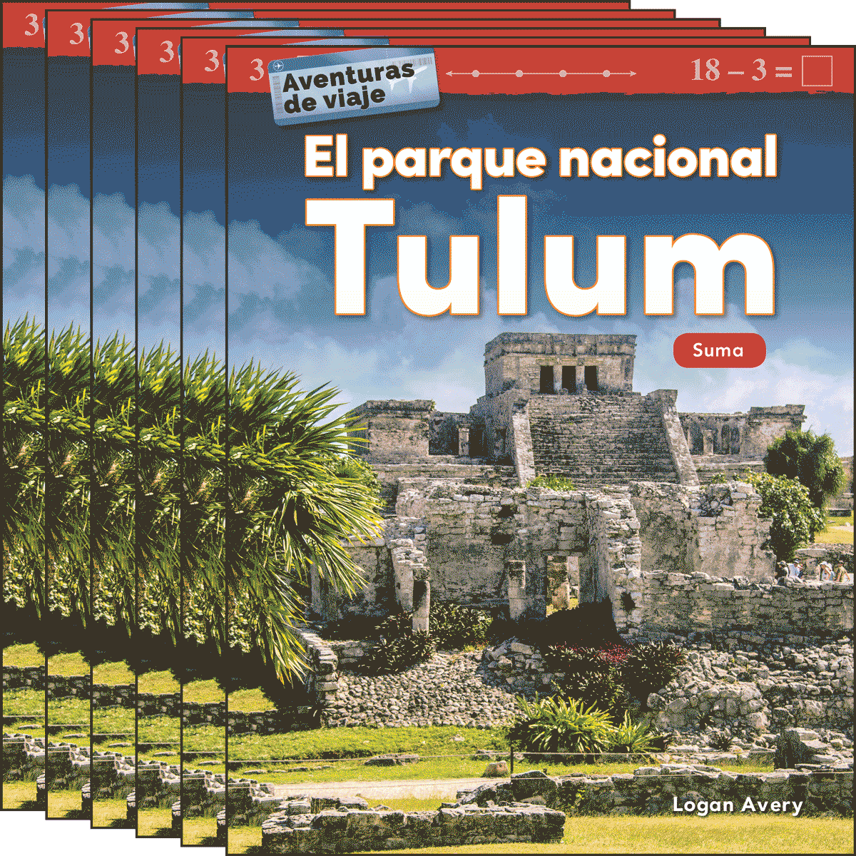 Aventuras de viaje: El parque nacional Tulum: Suma 6-Pack