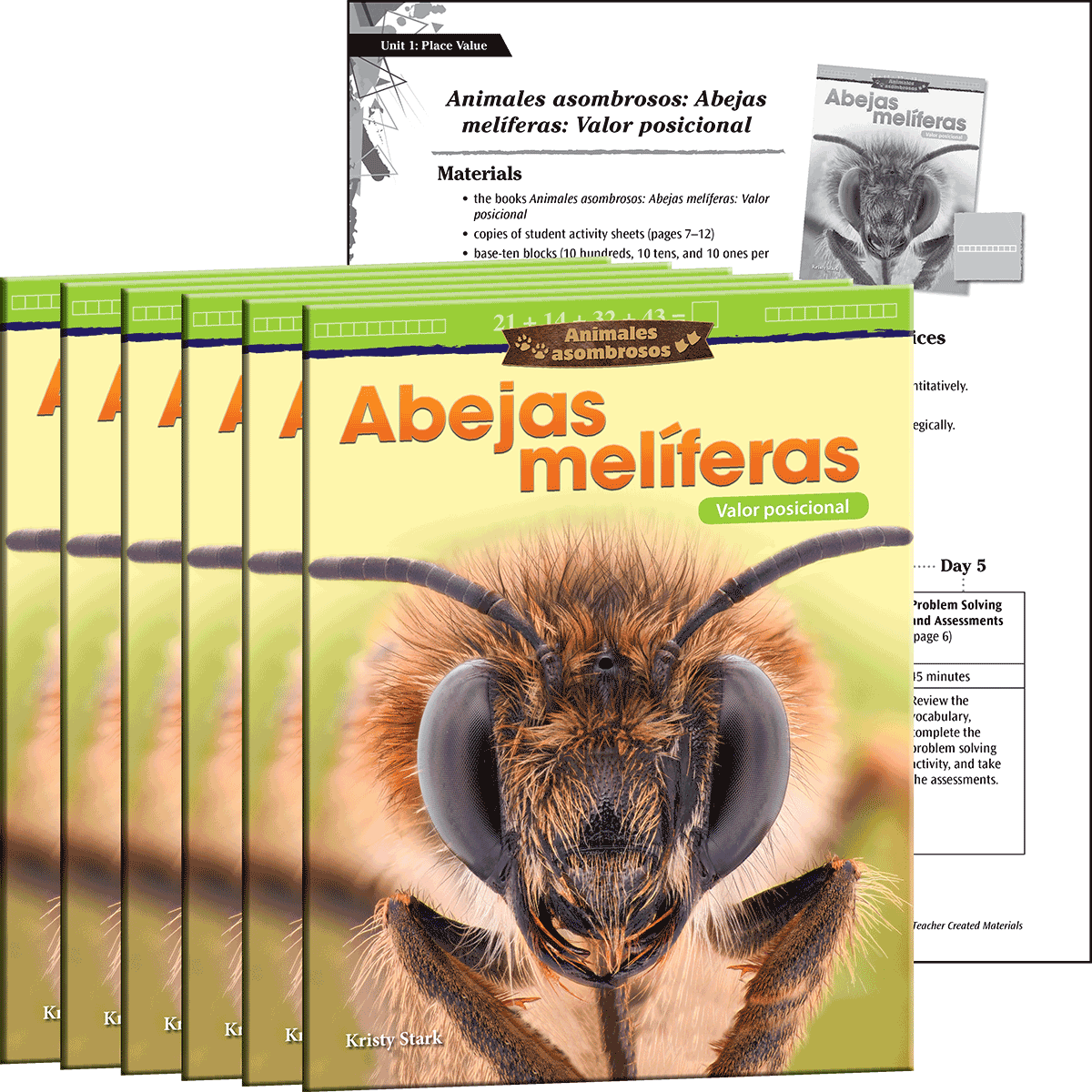 Animales asombrosos: Abejas melíferas: Valor posicional 6-Pack