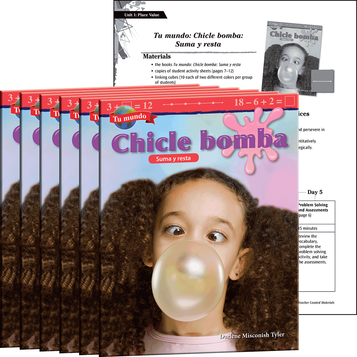 Tu mundo: Chicle bomba: Suma y resta 6-Pack
