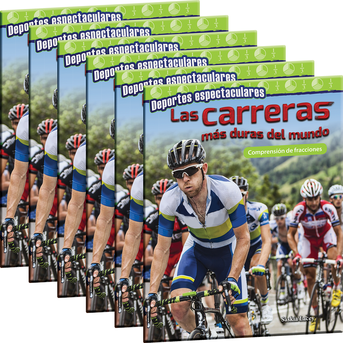 Deportes espectaculares: Las carreras más duras del mundo: Comprensión de fracciones 6-Pack