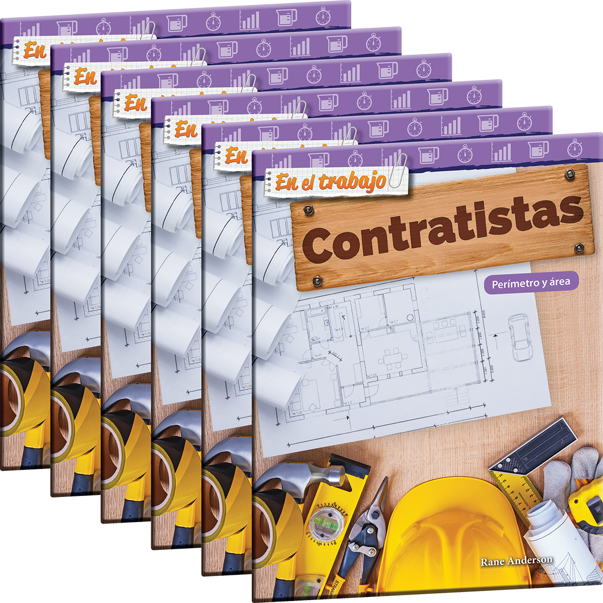 En el trabajo: Contratistas: Perímetro y área 6-Pack