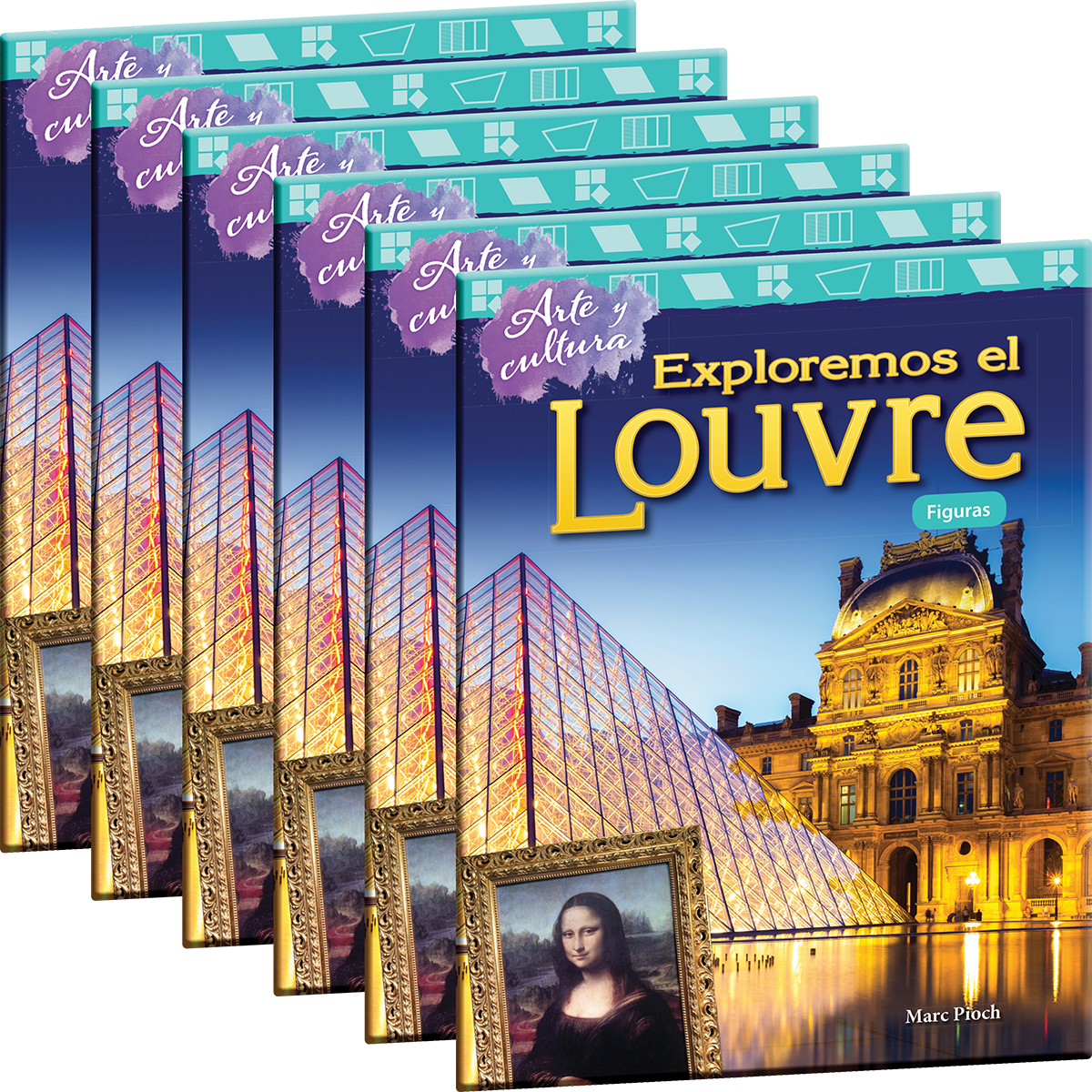 Arte y cultura: Exploremos el Louvre: Figuras 6-Pack
