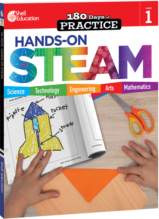 180 Days®: Hands-On STEAM for Grade 1 ebook