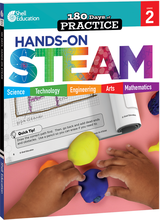 180 Days®: Hands-On STEAM for Grade 2 ebook